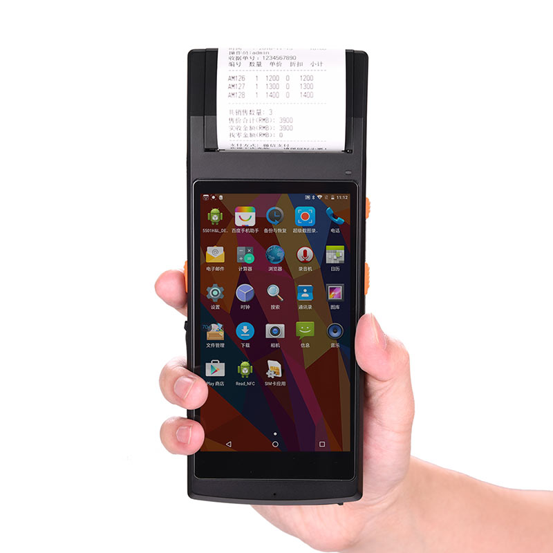 Receipt Printer - TS-501 5,5-calowy terminal sprzedażowy obsługuje Android