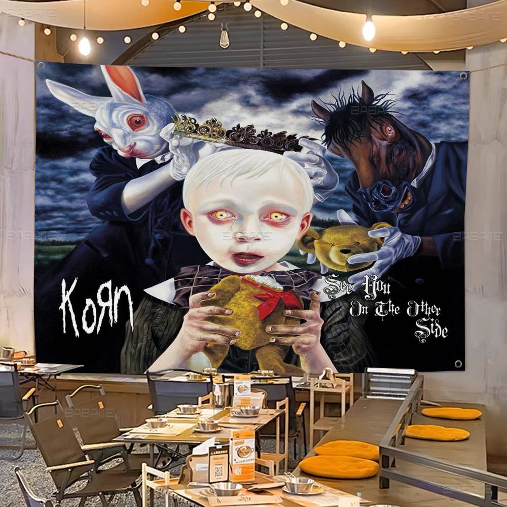 Commercial Printing Company - Baner reklamowy firmy Rock Band Korn