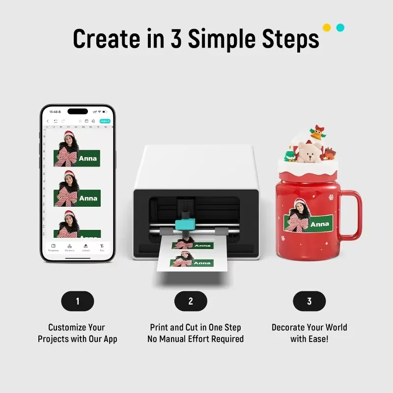 Photo Printer - PixCut S1 Wielofunkcyjna Maszyna do Tworzenia