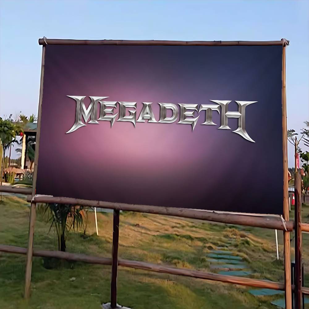 Commercial Printing Company - Rock Metalowa Zespół M-Megadeth Zaawansowane Drukuje
