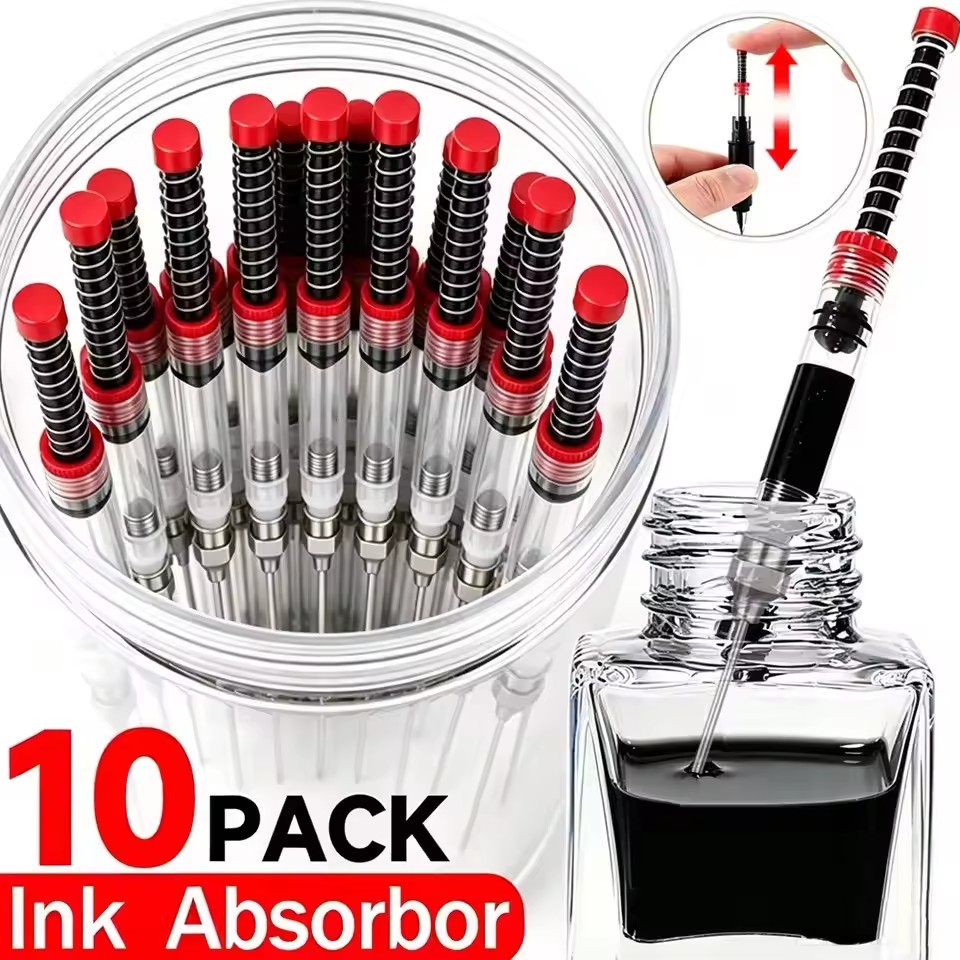 Ink Cartridge - 1-10 szt. Wstrzykiwacz do piór wiecznych,